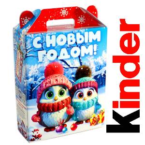Детский подарок на Новый Год в жестяной упаковке весом 830 грамм по цене 3297 руб в Великом Новгороде